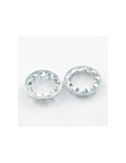 1 X Rondelle éventail A Denture Intérieure Chevauchante JZC M14 Acier Zingué