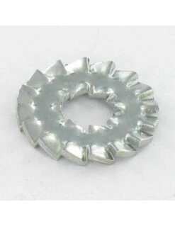 1 X Rondelle éventail Double Denture DD M4 Acier Zingué