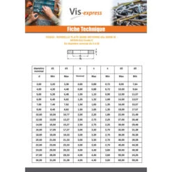 1 X Rondelle Plate M22X45X3 M Bichromaté -Vis-express Soldes rondelle plate m22x45x3 m bichromate 2
