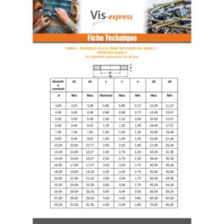 1 X Rondelle Plate M30X70X4 L Inox A4 6 1 X Rondelle Plate M30X70X4 L Inox A4 -Vis-express Soldes rondelle plate m30x70x4 l inox a4 1