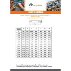 1 X Rondelle Plate M6X24X1.2 LL Inox A2 -Vis-express Soldes rondelle plate m6x24x12 ll inox a2 2