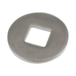1 X Rondelle Pour Construction Bois Intérieur Carré Inox A2 14X44X4