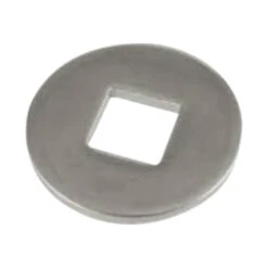 1 X Rondelle Pour Construction Bois Intérieur Carré Inox A2 9X28X3