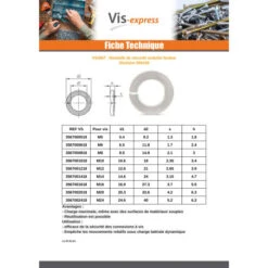 1 X Rondelle SECURITE ONDULEE Fendue Inox A1 M14 -Vis-express Soldes rondelle securite ondulee fendue inox a1 m14 1