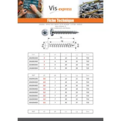 1 X Spax Vis Bois Tête Ronde TR T-STAR+ TORX T20 WIROX 4X45 -Vis-express Soldes spax vis bois tete ronde tr t star torx t20 wirox 4x45 3