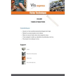 1 X TAMIS D"INJECTION Plastique RAWL 20X85 -Vis-express Soldes tamis dinjection plastique rawl 20x85 4