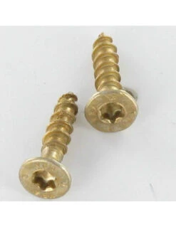 1 X VBA3 Tête Fraisée TF Cranté 3.5X50 Filetée Sur 30 TORX T10 Bichromaté