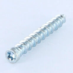 1 X Vis Béton Tête Cylindrique TC Réduite 7.5X80 Diamètre De Tête: 8.5 TORX T30 Acier Zingué