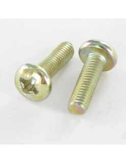 1 X Vis Métaux Tête Cylindrique Large Tête Cylindrique Bombée Large TCBL Pozi 2 M5X50 Bichromaté